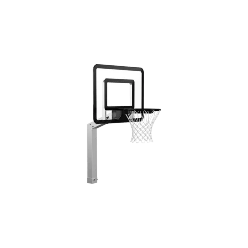Dominator Aluminum Poolside Inground Basketball Hoop