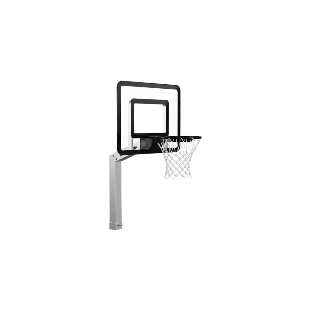Dominator Aluminum Poolside Inground Basketball Hoop